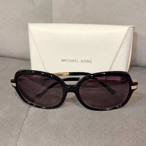 Michael Kors Black and Gold Sunglasses